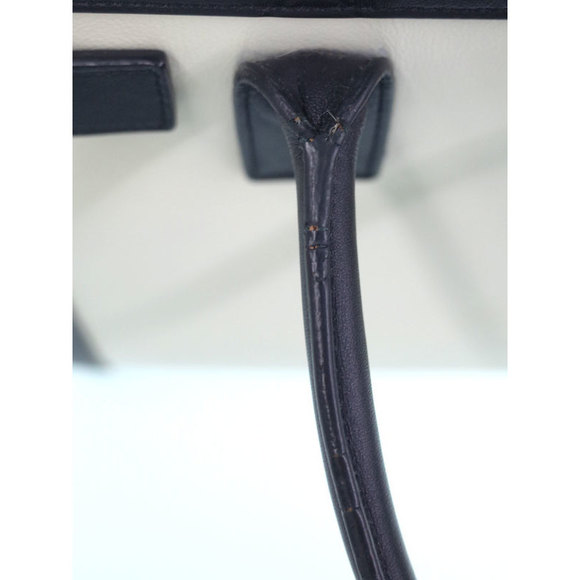 Saint Laurent Paris Sac de Jour Baby Black Ivory - Picture 7 of 9